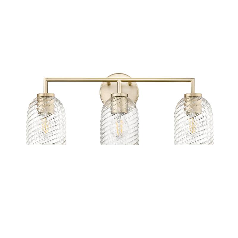 Millennium Lighting Catania 3 Light Vanity Fixture - 3 Light - Modern Gold