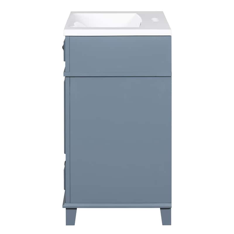 Bathroom Storage Cabinet with Soft Closing Doors