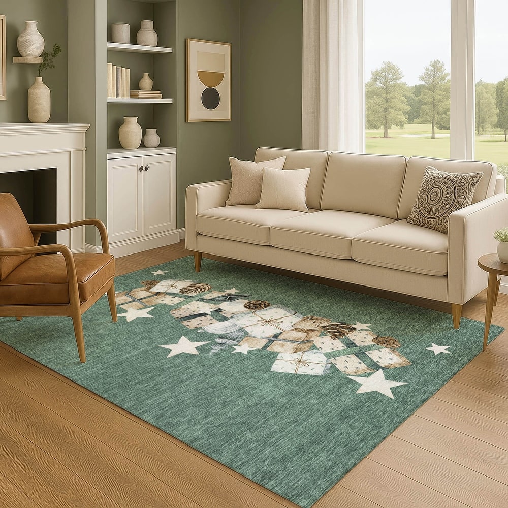 Premium Washable Super Soft Christmas Presents Mayfield Rug
