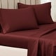 preview thumbnail 31 of 56, Superior Egyptian Cotton 650 Thread Count Solid Pillowcase - Set of 2 King - Burgundy