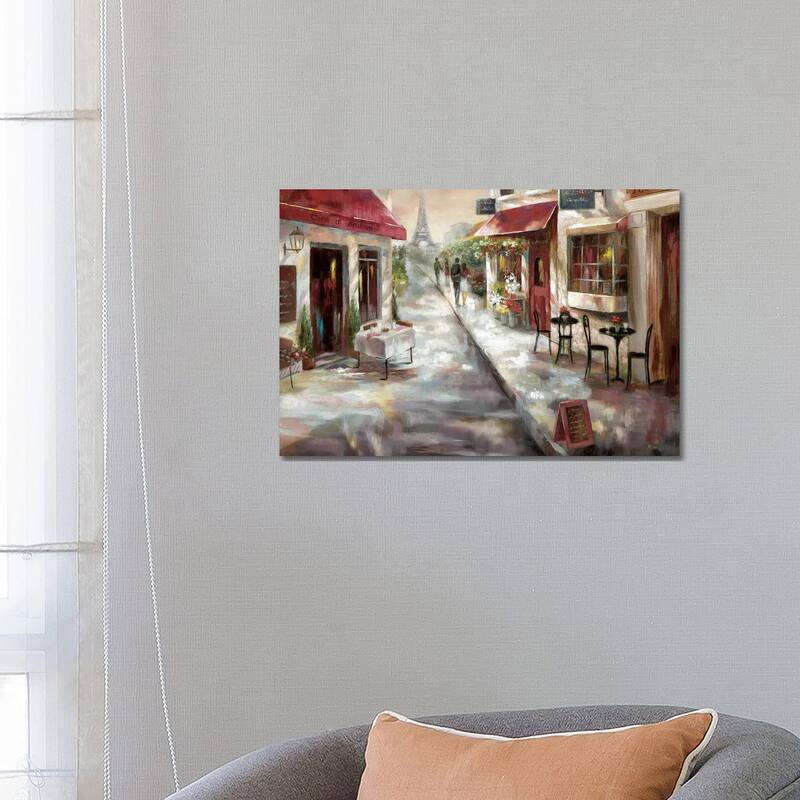 iCanvas "Parisian Cafe" by Nan Canvas Print - 18x26x1.5