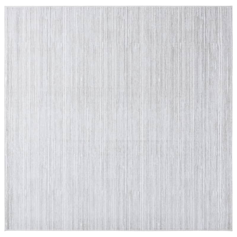SAFAVIEH Vision Sunanda Modern Ombre Tonal Rug - 8' Square - Ivory Grey