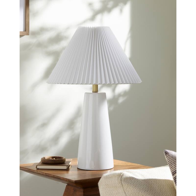 Livabliss Vikundu Traditional Accent Table Lamp - 20"H x 16"W x 16"D