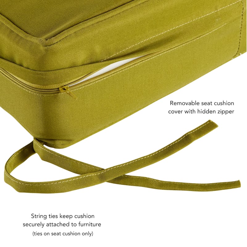 Premium Deep Seat Outdoor Cushion Set by Greendale Home Fashions (Cushions Only)