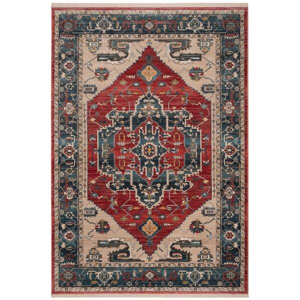 Safavieh Vintage Boho Persian Gerlofke Oriental Polyester Rug With Fringe Overstock 22560876