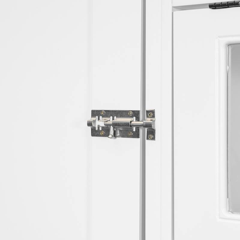 Wooden Twin Size Murphy Bed Wall Bed Frame with TV Stand, Solid Wood Storage Murphy Bed Cabinet, No Box Spring Needed