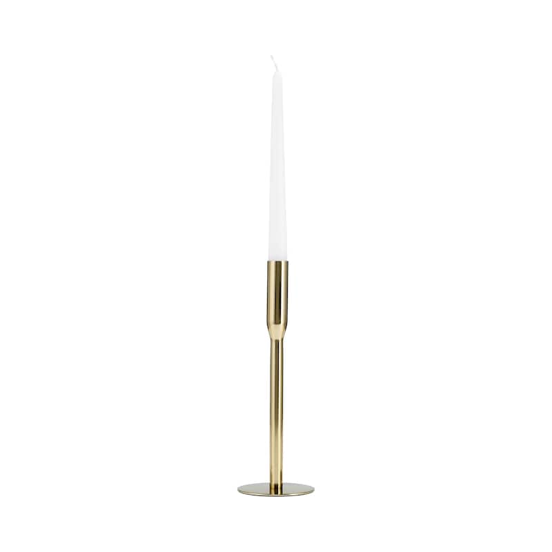 Sagebrook Home Metal, Taper Candle Holder - 4" x 4" x 11"