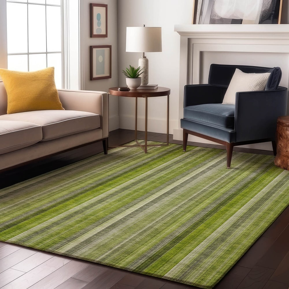 Premium Washable Super Soft Modern Stripes Mayfield Rug
