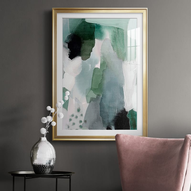 Turquoise Waters I Premium Framed Print - Ready to Hang