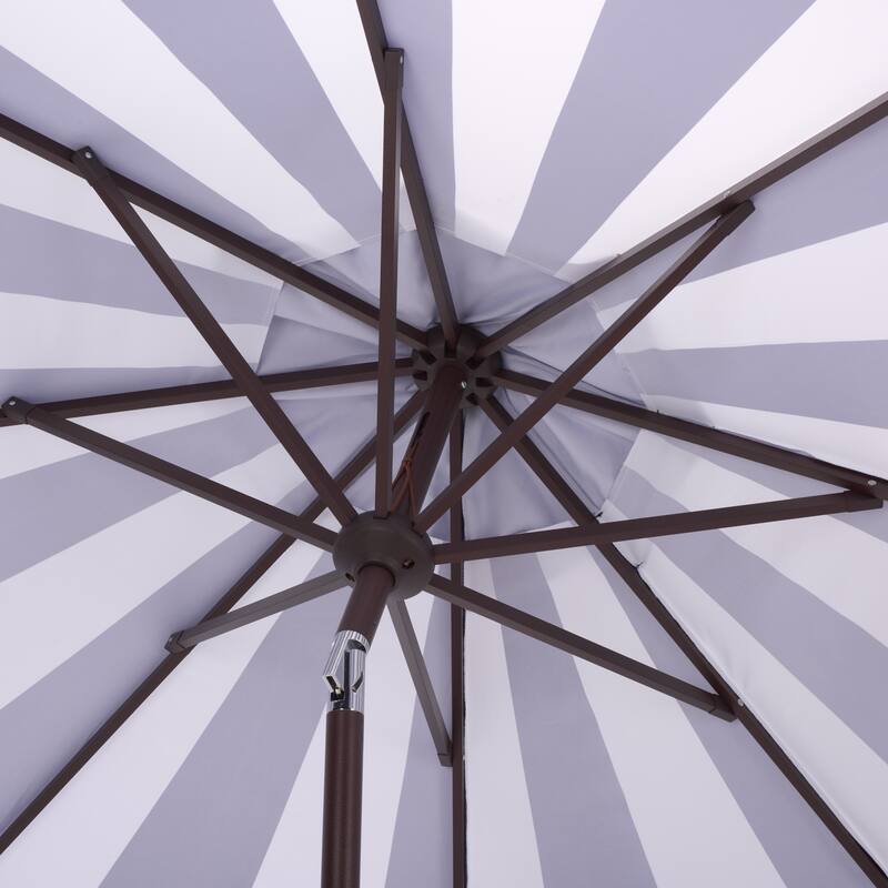SAFAVIEH Outdoor Living Meze 9ft Crank Umbrella