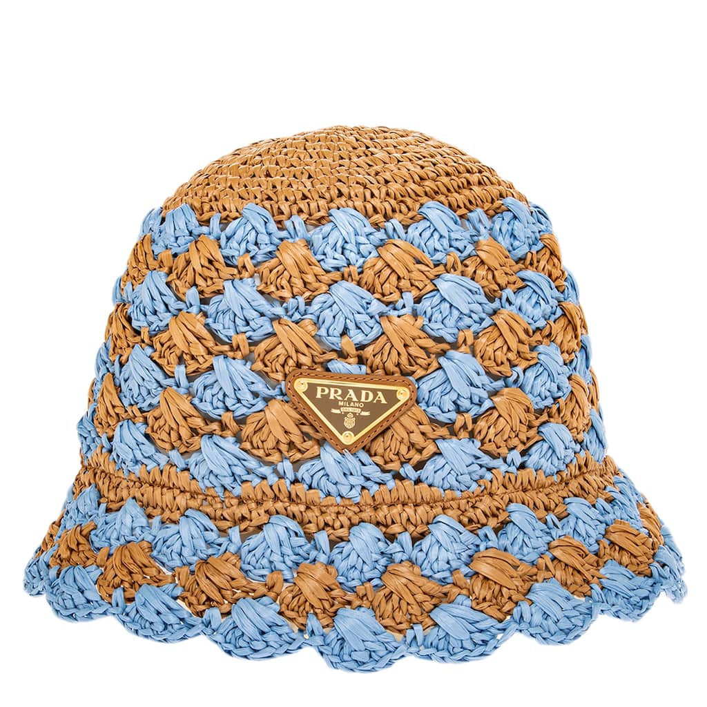 Prada Crochet Bucket Hat