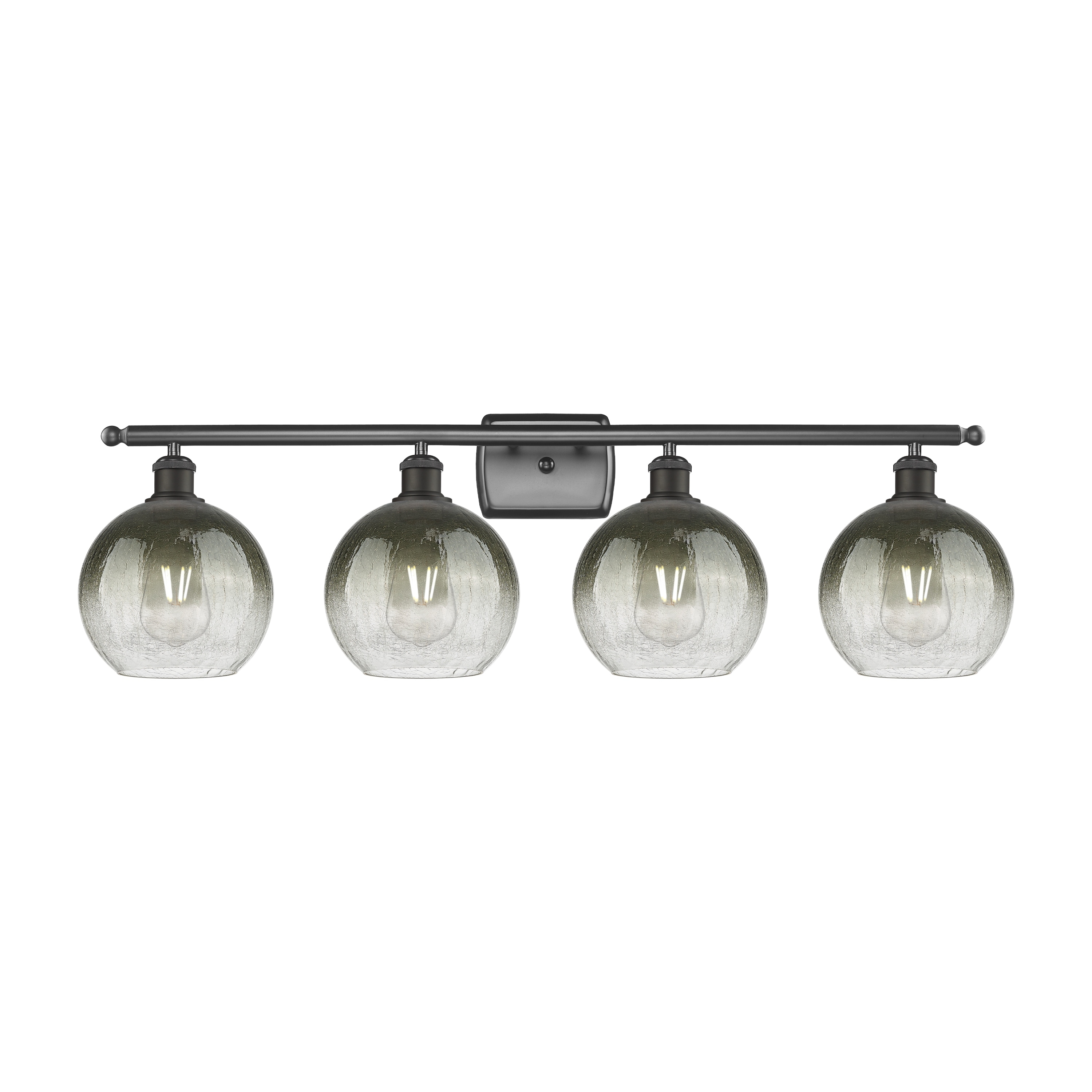Innovations Lighting Endless Possibilities Ballston - Brookhaven Globe - 4 Light 38" Bath Vanity Light