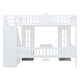 preview thumbnail 14 of 18, Full over Full Bunk Bed With Changeable Table,Bunk Bed Turn into Upper Bed and Down Desk