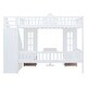 preview thumbnail 34 of 38, Full over Full Bunk Bed With Changeable Table,Conversation Desk