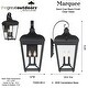 preview thumbnail 7 of 6, The Great Outdoors 72483 Marquee 4 Light 25" Tall Outdoor Wall Sconce