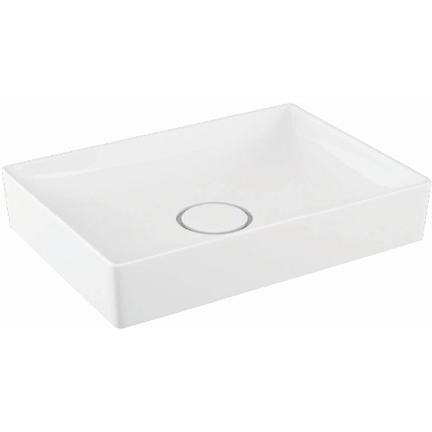 WS Bath Collections Vision 29-1/2" Ceramic Vessel Bathroom Sink