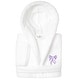 preview thumbnail 1 of 18, Sweet Kids 100% Polyester SUPER PLUSH Double Brushed Hooded Bathrobe - BOW White - L