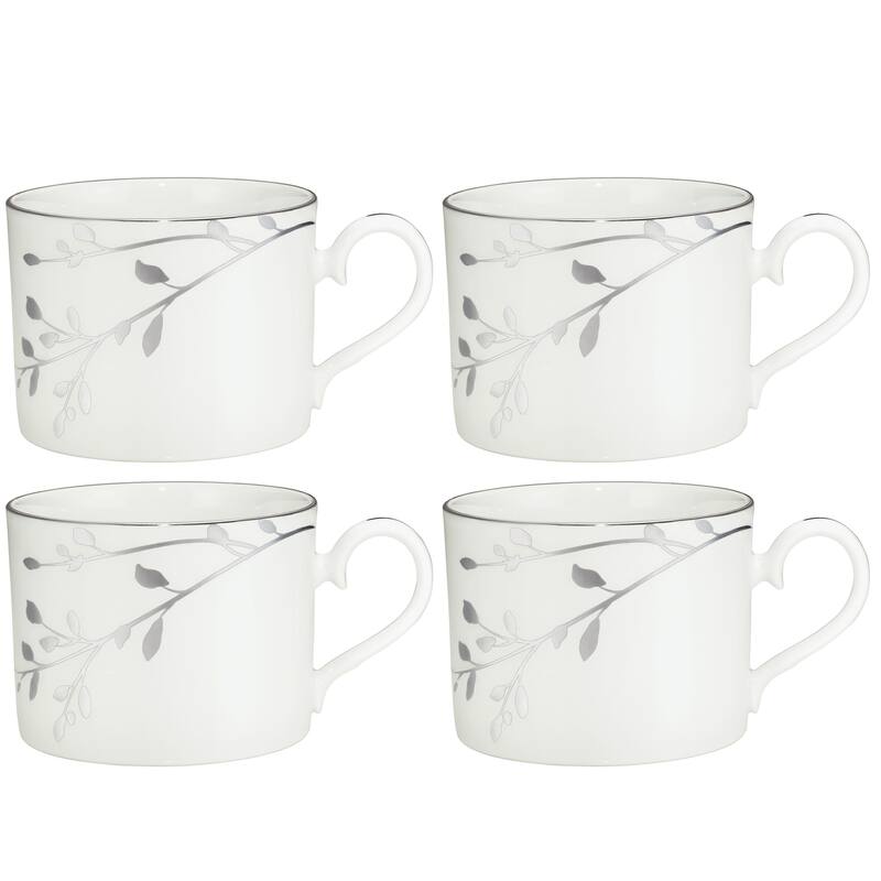 Noritake Birchwood Set Of 4 Teacups, 8 oz.