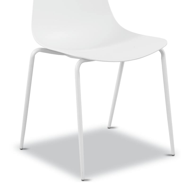 Poly & Bark Isla Stackable Dining Chair (Set of 4)