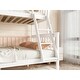 preview thumbnail 16 of 34, Detachable Rubber Wood Twin Over Full Bunk Bed with Trundle,Kids Bed Design