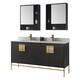 Option Black/Satin Brass