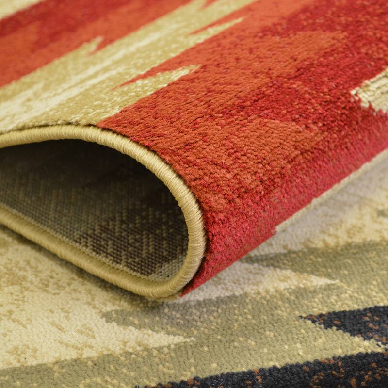 Lodge King Southwes Diamon Rug