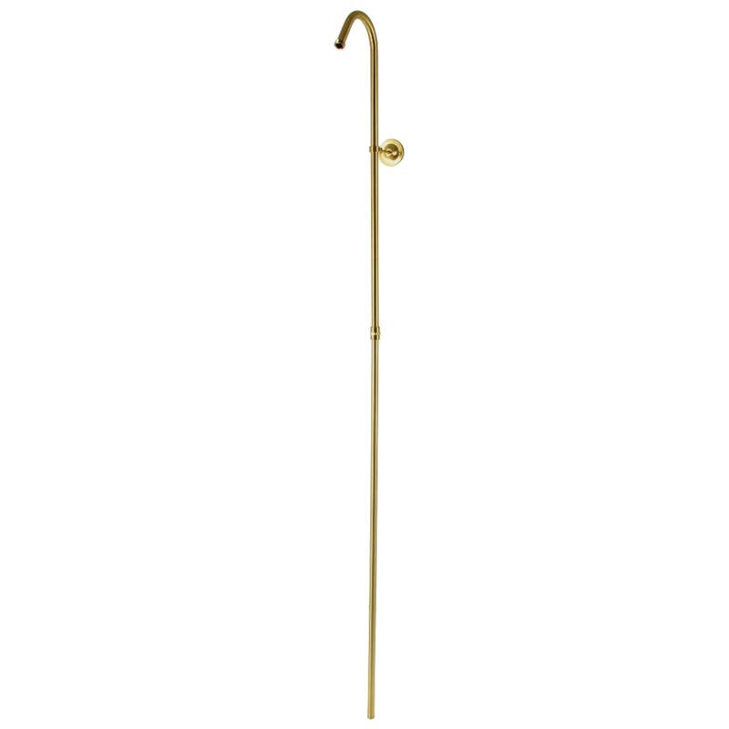 Kingston Brass Vintage Convert to Shower (without Spout and Shower Head) - Brushed Brass