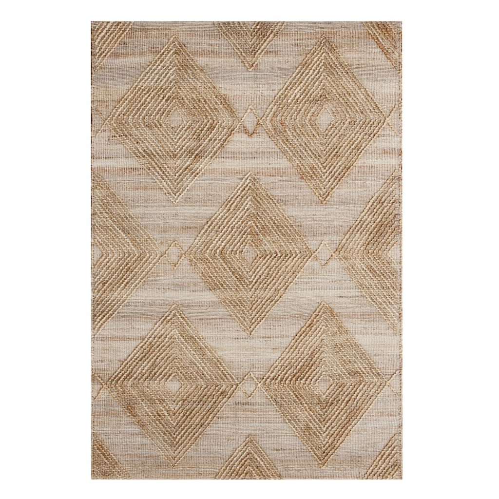 Sevita Natural Diamond Modern Area Rug