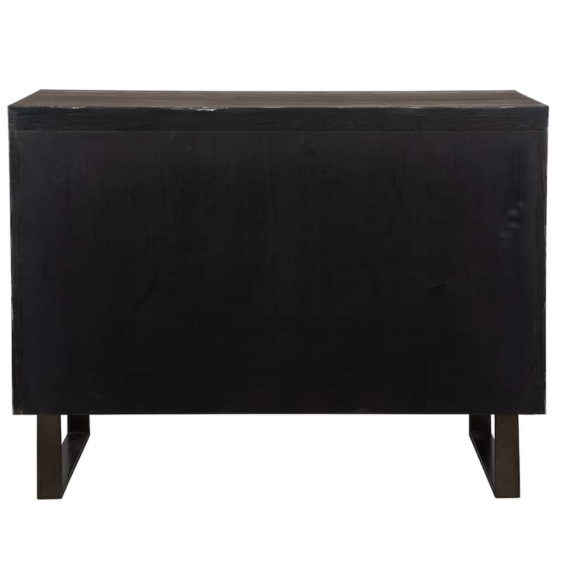Uttermost Gabriel Oak Accent Chest - 32"H x 42"W x 18"D