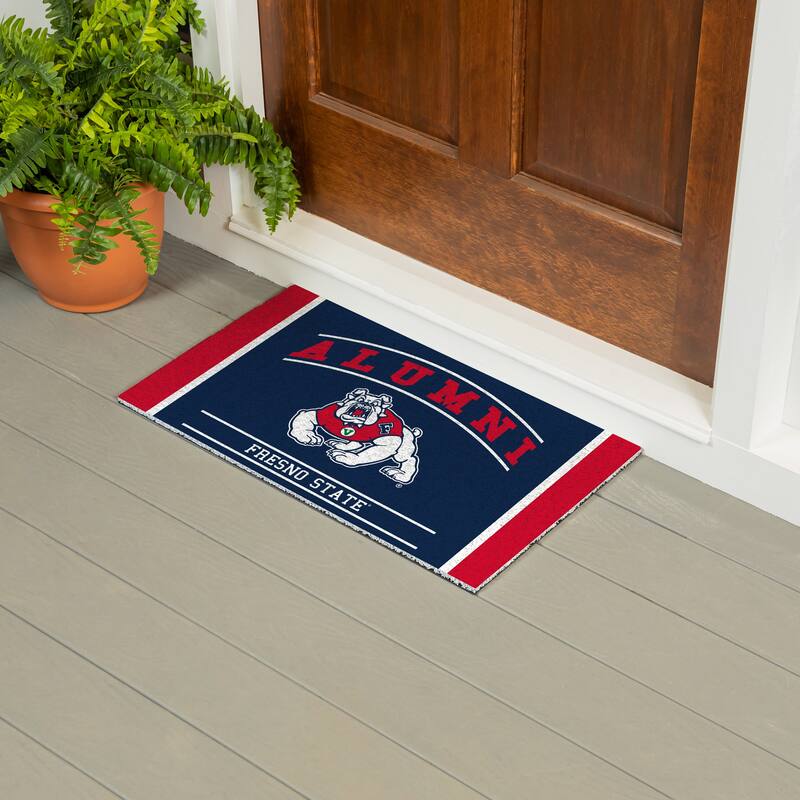 28 in. x 16 in. Fresno State Alumni Full Color PVC Door Mat