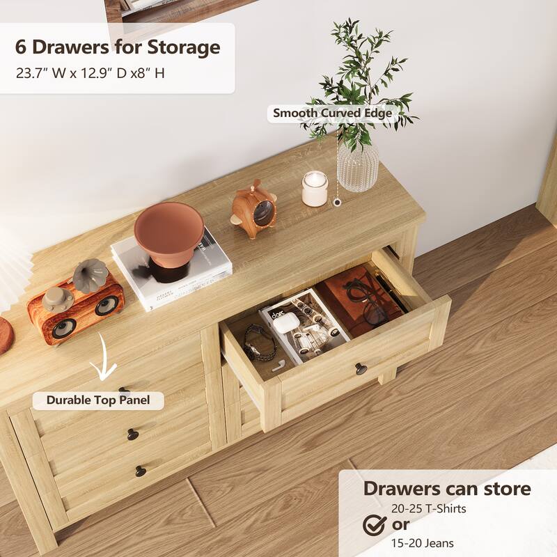 Rustic Platform Bed 3-Pieces Bedroom Sets with Storage Nightstand and Dresser, Wooden Platform Bed with Charging Station