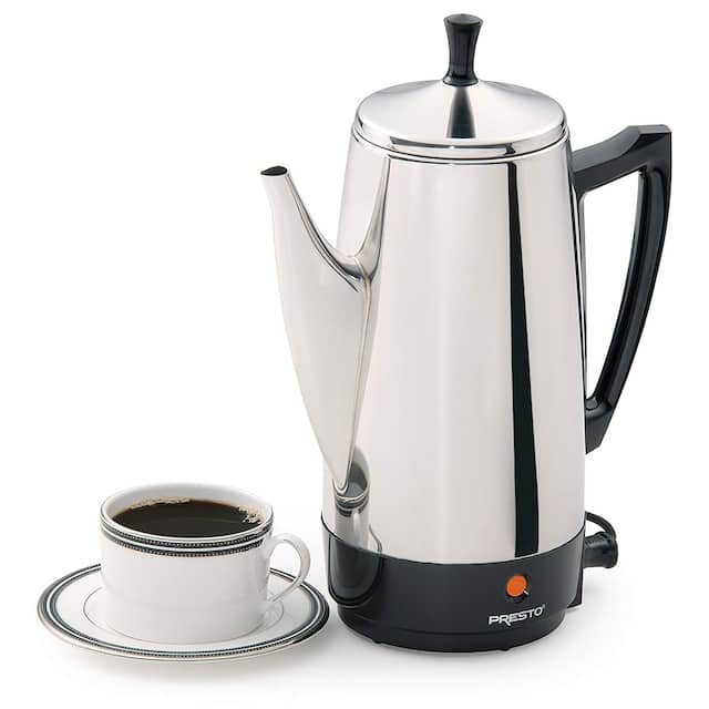 12-Cup 72 oz. Stainless Steel Coffee Maker