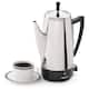 12-Cup 72 oz. Stainless Steel Coffee Maker
