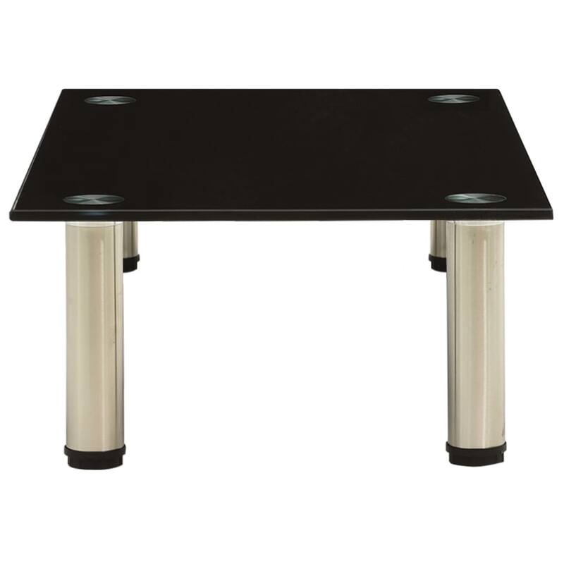 vidaXL TV Stand Entertainment Center HiFi Media Unit Furniture Tempered Glass