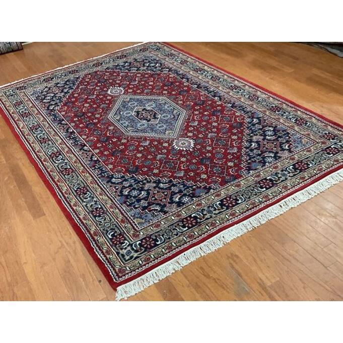 HERAT ORIENTAL Hand-knotted Bidjar Wool Rug - 6'7 x 9'10