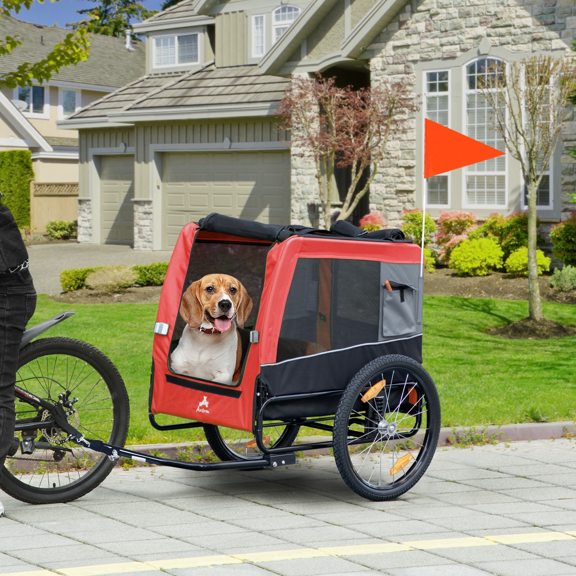 Aosom pet new arrivals bike trailer