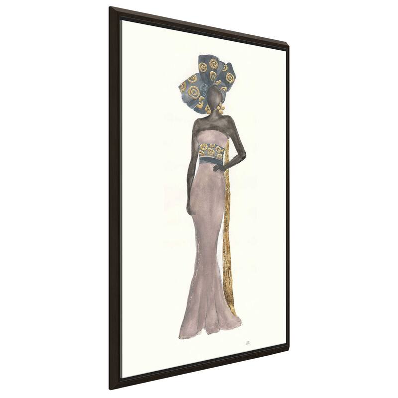 "Global Fashion II" Print on Floating Canvas