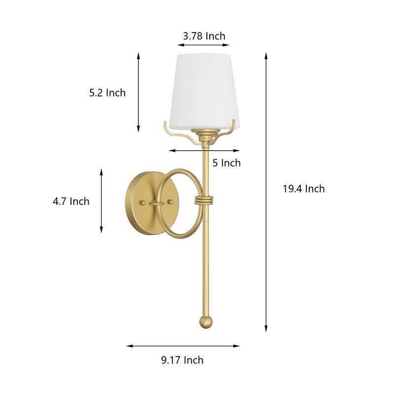 Acroma 1-light Modern Wall Sconce LED Dimmable Wallchiere