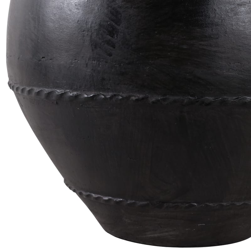 Terracotta Vase Handmade Decorative Accent Container Home Decor
