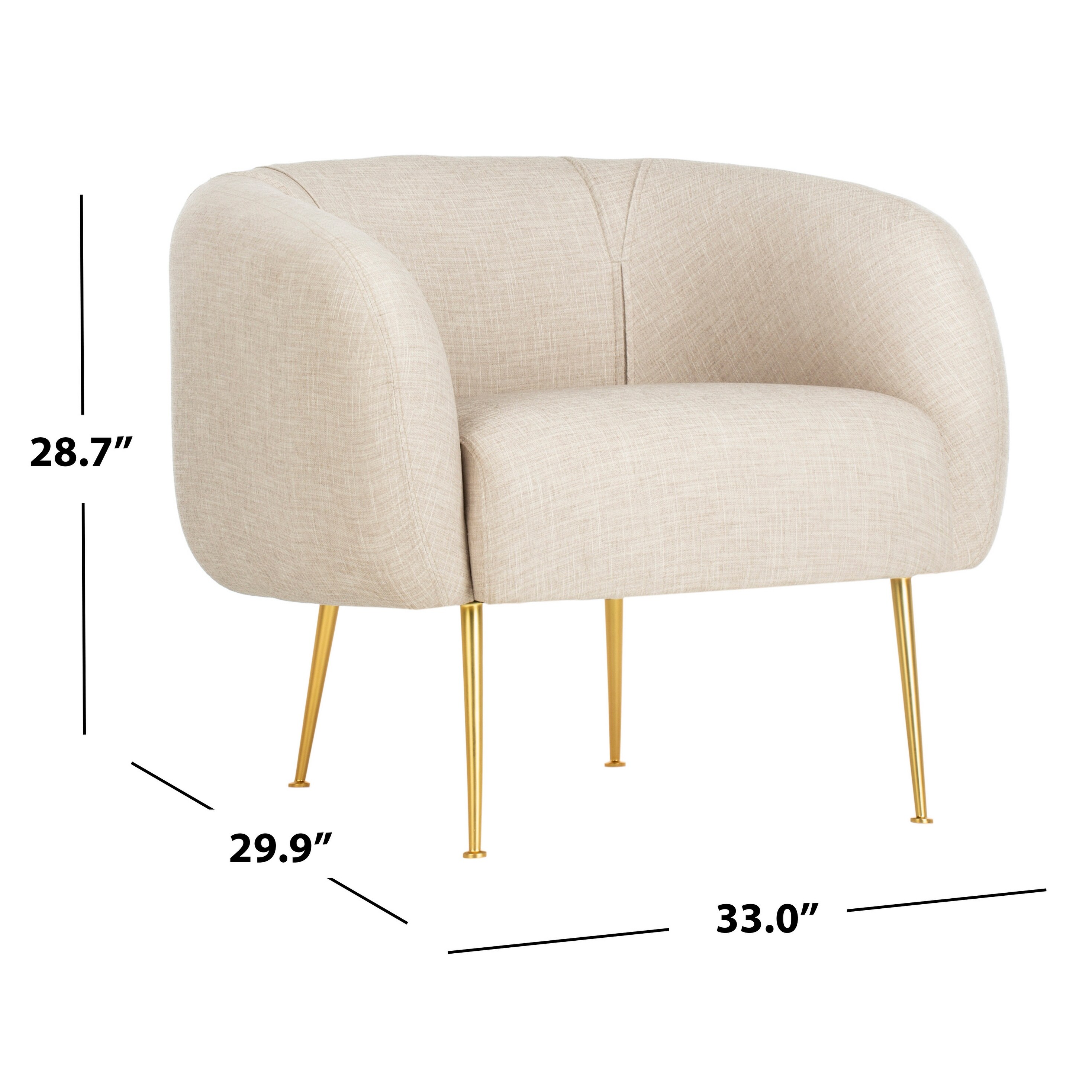 Shop Safavieh Couture Alena Chair 33 X29 9 X28 7 Overstock 13780532