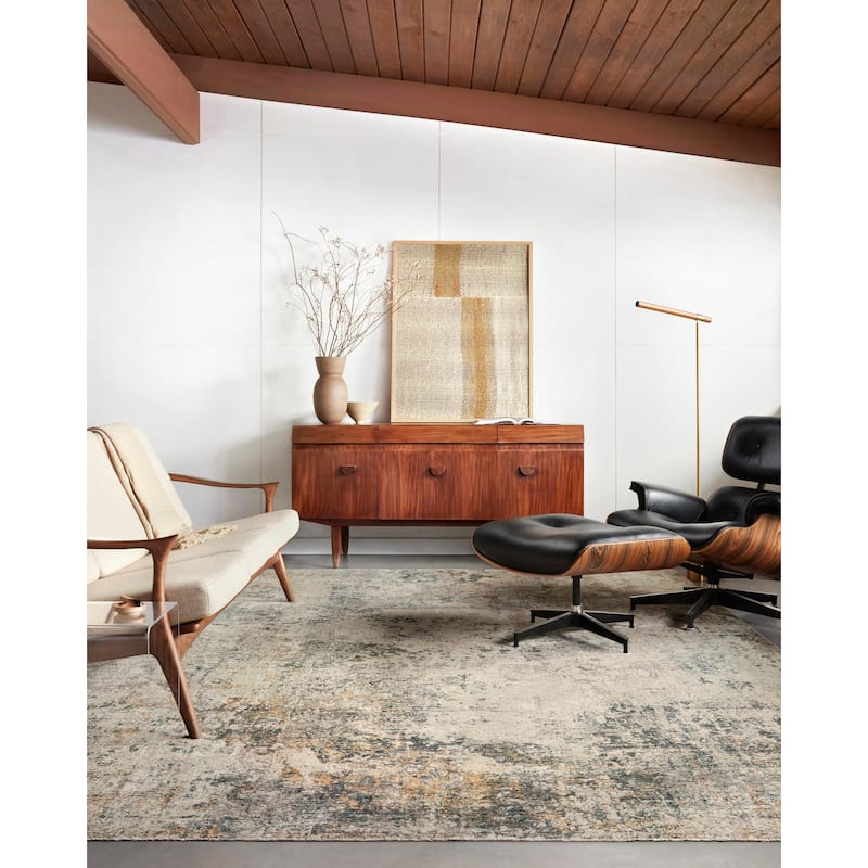 Alexander Home Alexis Modern Rustic Abstract Area Rug - 5' x 7' 8" - Rectangle