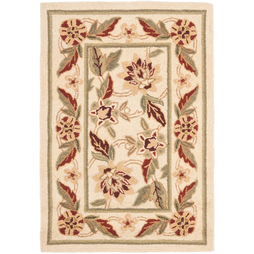 SAFAVIEH Handmade Chelsea Tiesha French Country Wool Rug