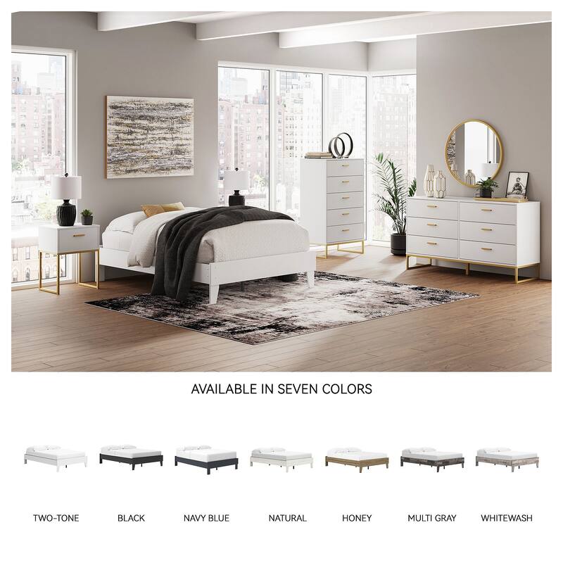 Signature Design by Ashley Socalle Platform Bed