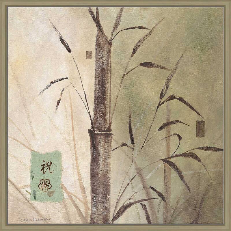"Bamboo Sanctuary I" Print on Floating Canvas