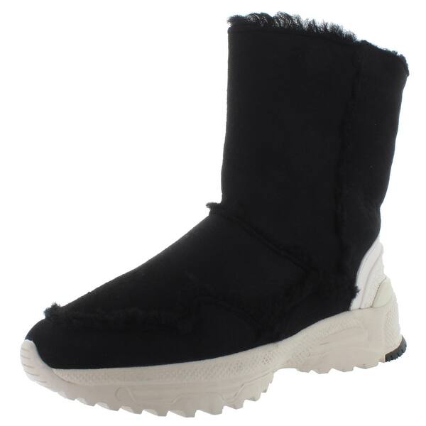 Shop Coach Womens Portia Winter Boots Shearling Cold Weather