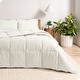 preview thumbnail 61 of 138, Bare Home Hypoallergenic Down Alternative Comforter Set King - Cal King - Cream