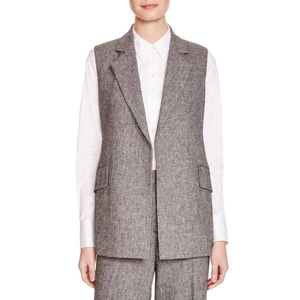 Shop Theory Womens Suit Vest Polyester Marled 0 Overstock