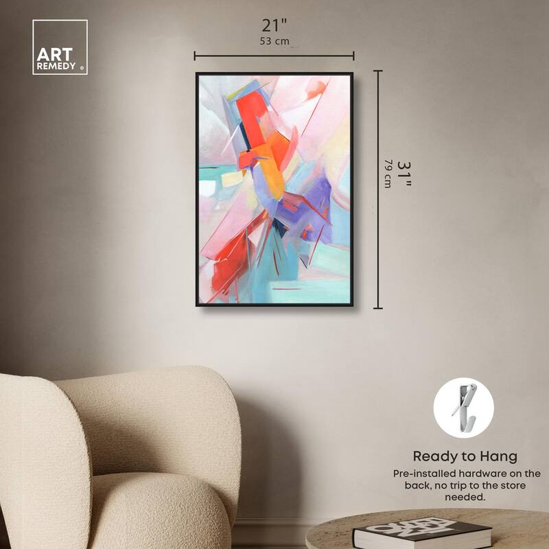 Give Joy I Canvas by Art Remedy