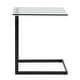 preview thumbnail 8 of 13, Porch & Den Birchshire Stainless Steel/ Glass End Table