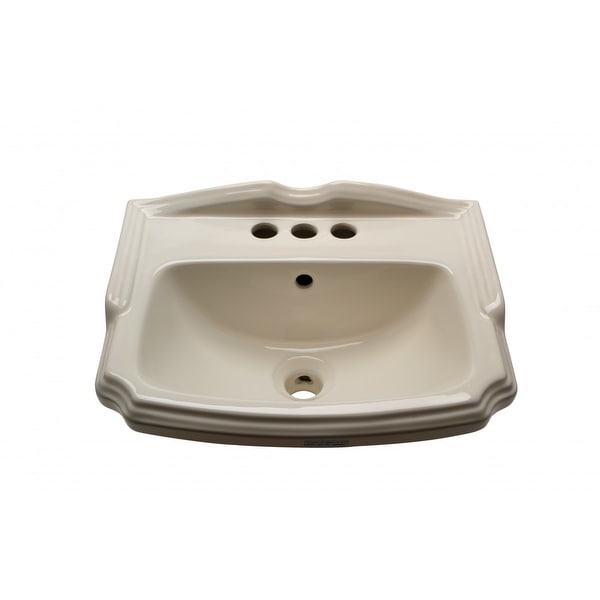 Shop Bathroom Wall Mount Sink Small Bone China Cloakroom 19 Inch